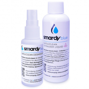 smardy blue noura™ | tata™ – safe & clean Desinfektion- und Entkalkungslösung 