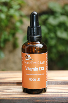 NaseFrei24.de Vitamin D3 5000 IE 50ml 1700 Tropfen 